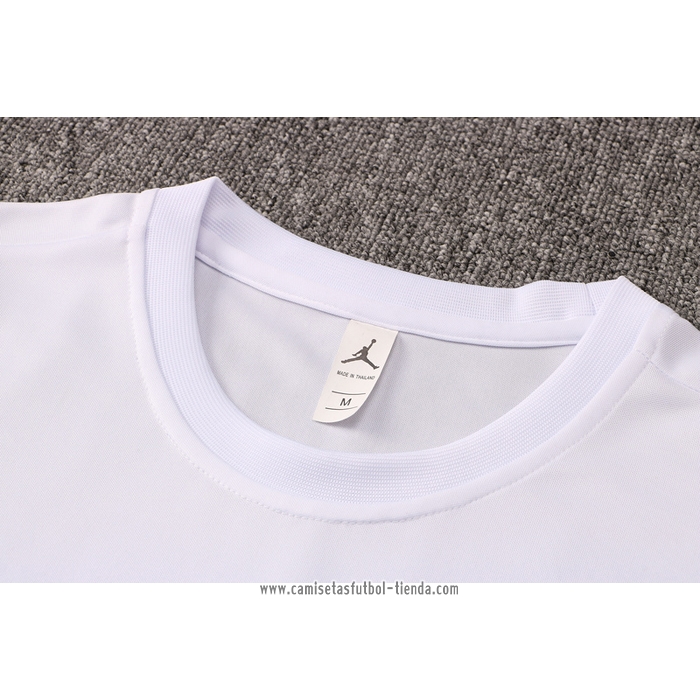 Chandal del Paris Saint-Germain 2021 2022 Manga Corta Blanco